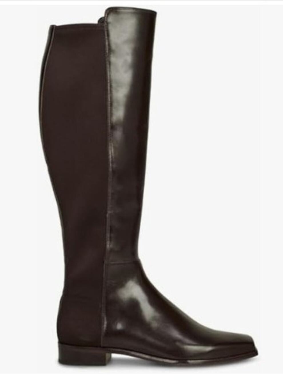 NEW Vince Camuto Librina knee-high boot chocolate brown leather suede size 5